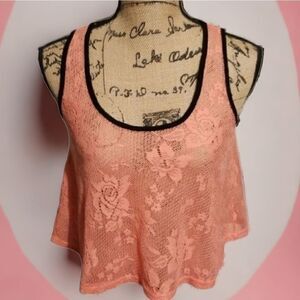 IRIS basic Laced crop Top Size S